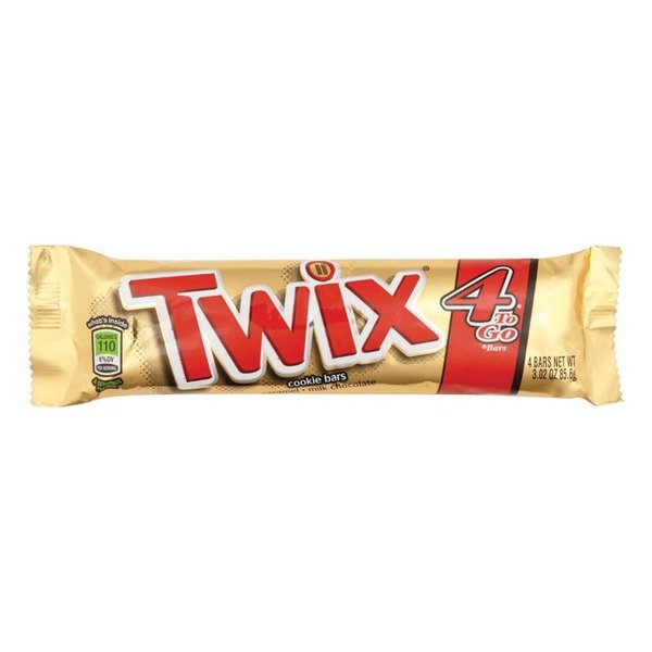 Snickers Twix Caramel Candy Bar 3.02 oz 227962